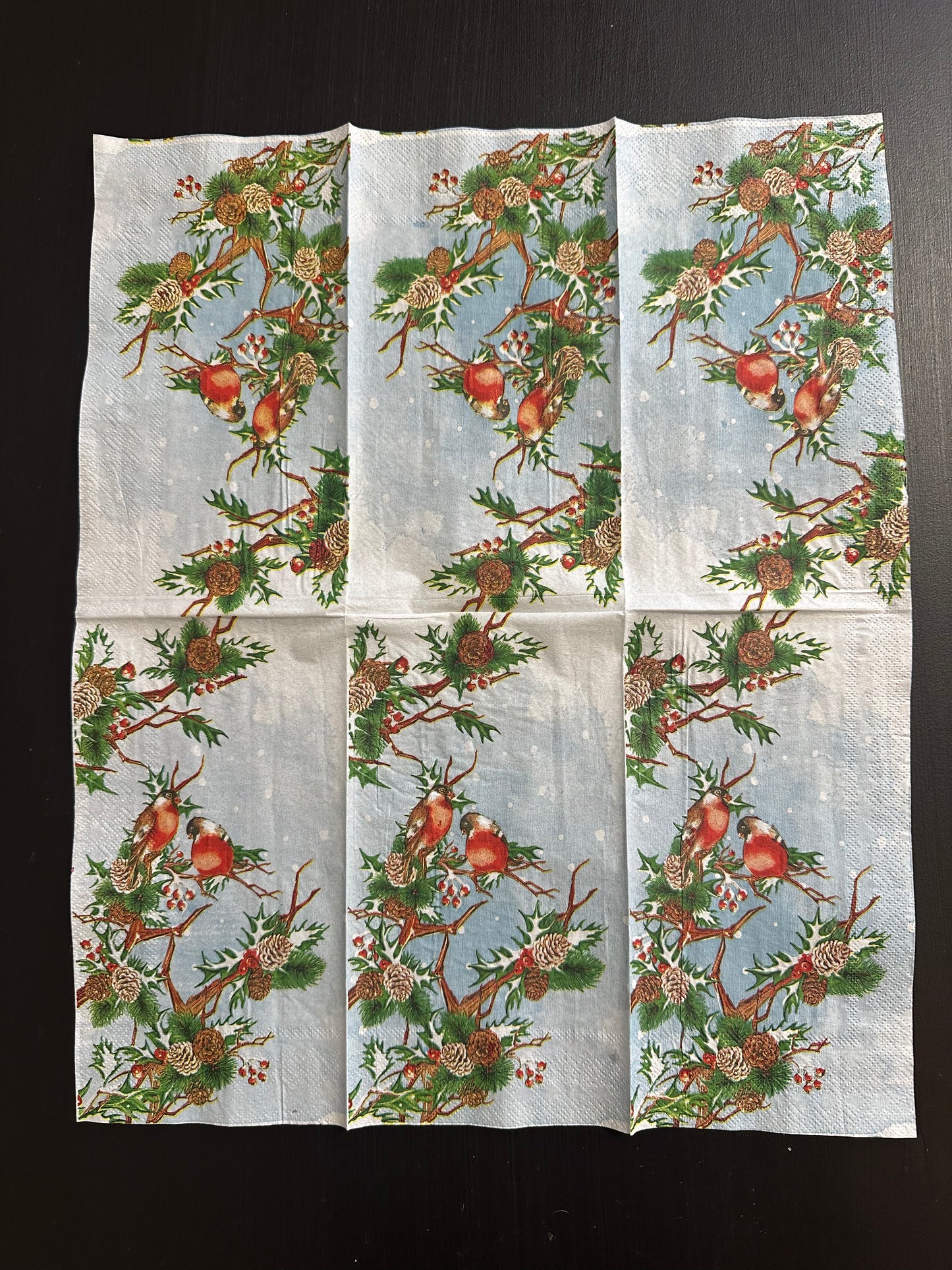 Napkin - Red Birds