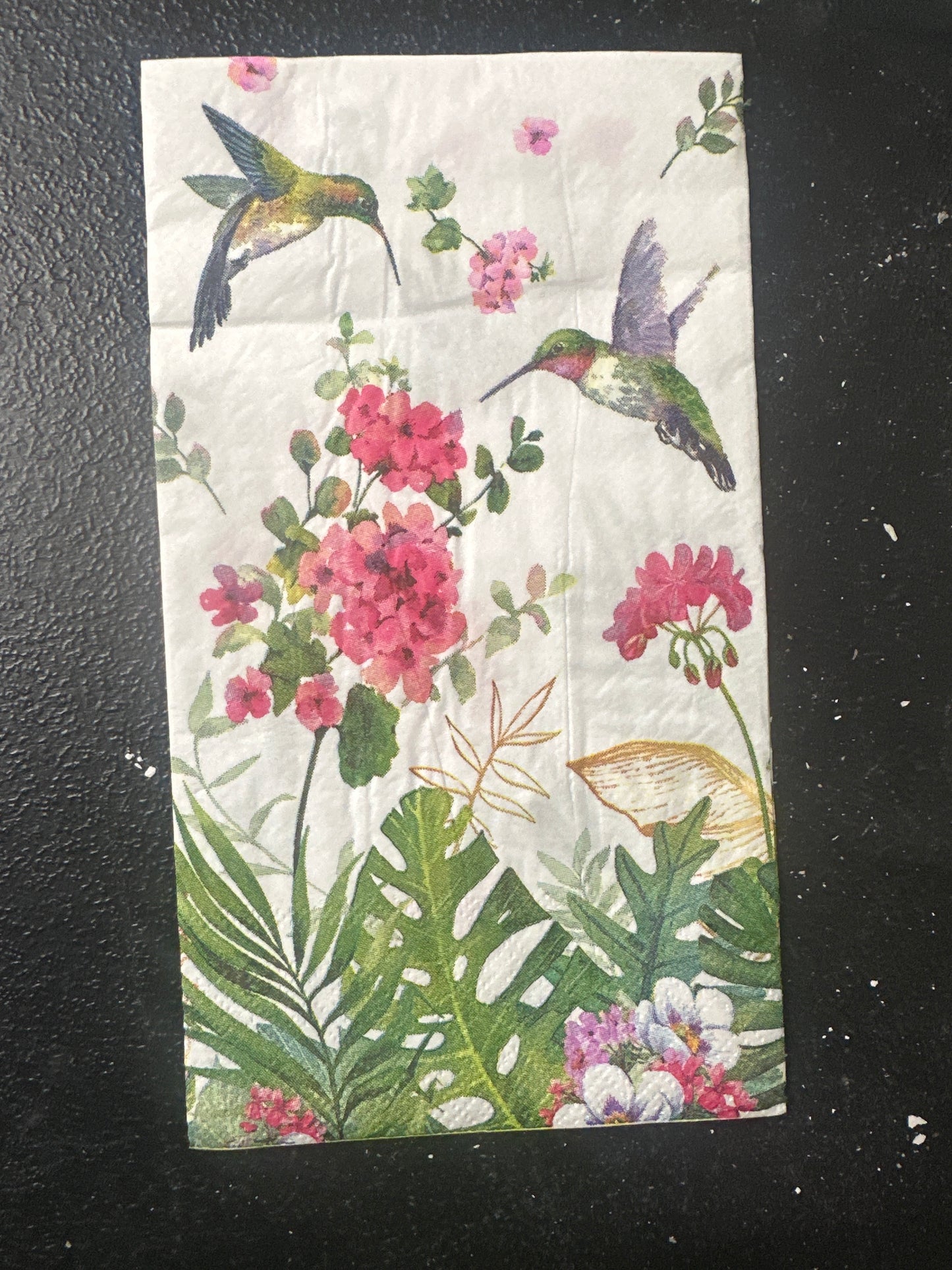 Napkin - Hummingbirds