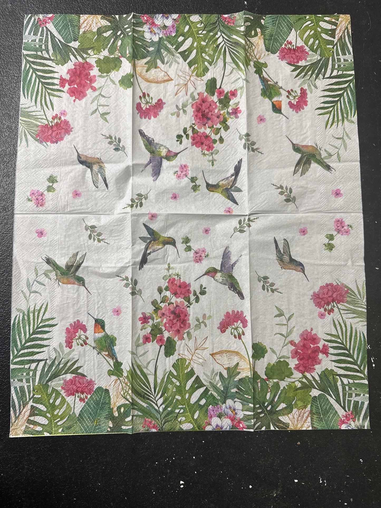 Napkin - Hummingbirds