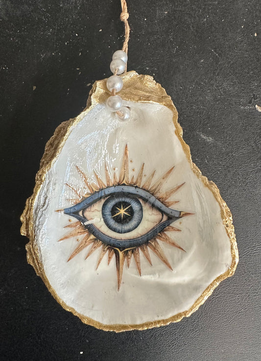 Eye Ball w/ Blue and Gold