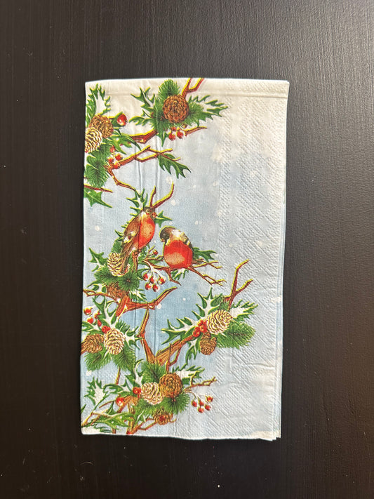 Napkin - Red Birds